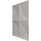 Ekena Millwork 19 5/8in. W x 19 5/8in. H Ellis EnduraWall Decorative 3D Wall Panel Covers 2.67 Sq. Ft. WP20X20ELBAL - alternate 2